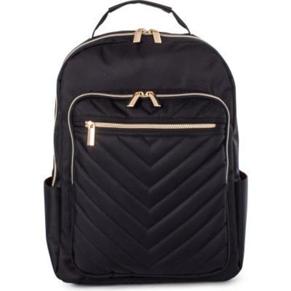 Bugatti Sedona Inc Bugatti Pure Collection Business Backpack, Fits Most 15.6" Laptop, Black BKP2011BU-Black